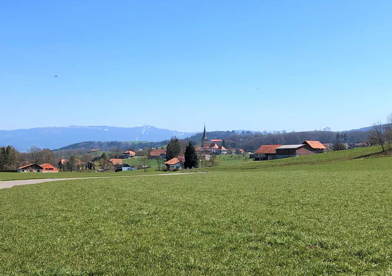 Gemeinde Gibloux, Kanton Freiburg, Schweiz