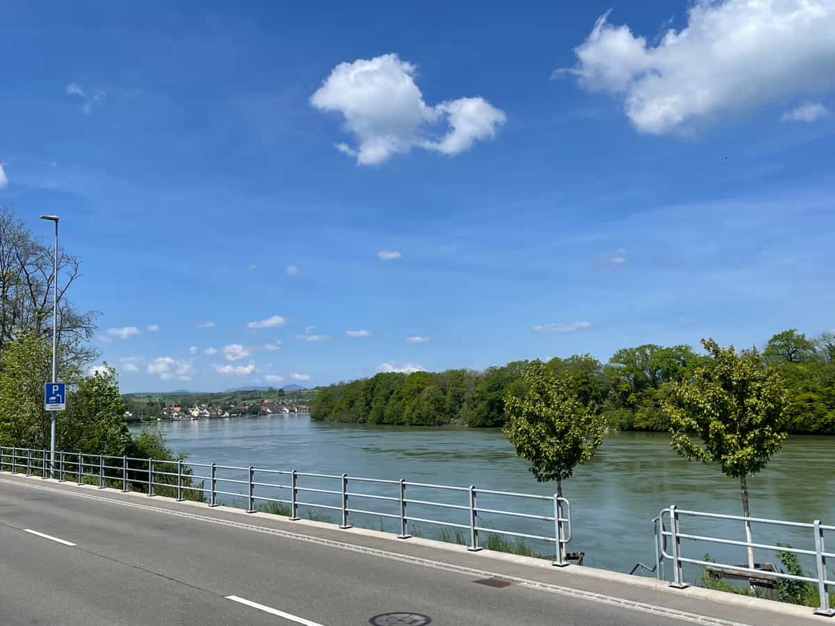 Der Rhein bei Mumpf