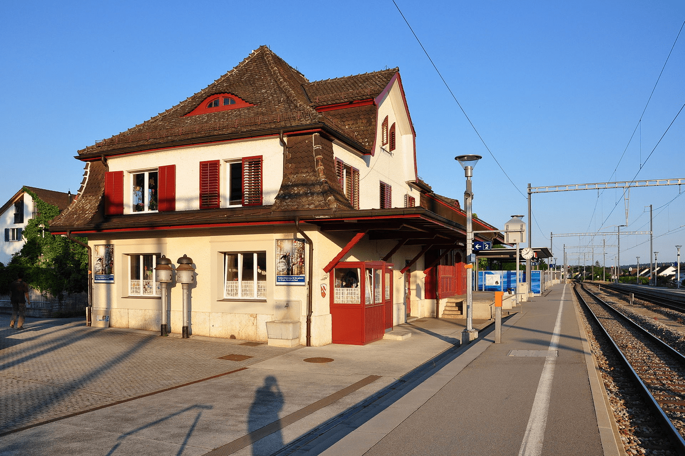 Bahnhof in Dachsen