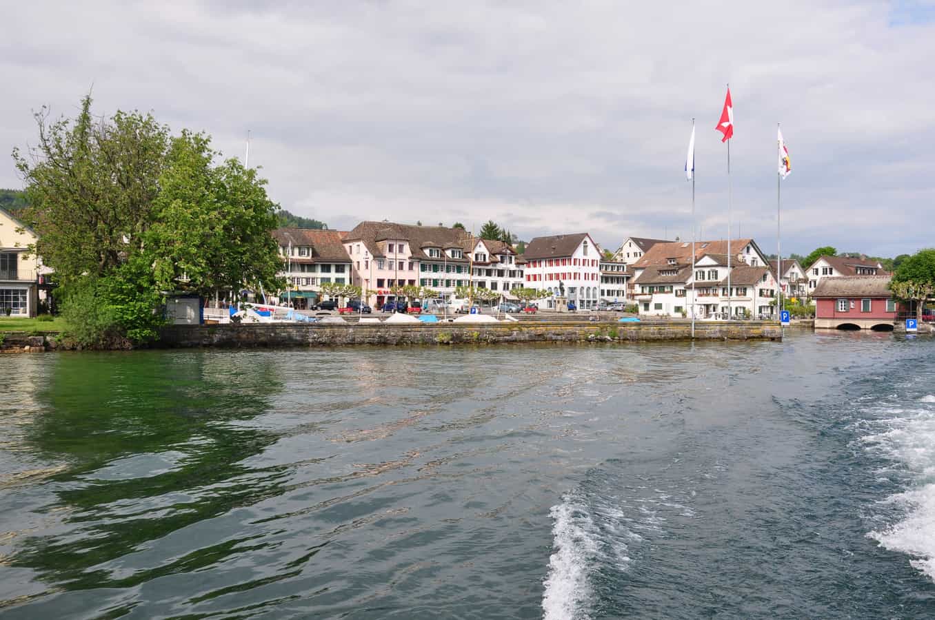 Der Hafen am Zürichsee
