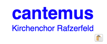 Logo cantemus Kirchenchor Rafzerfeld