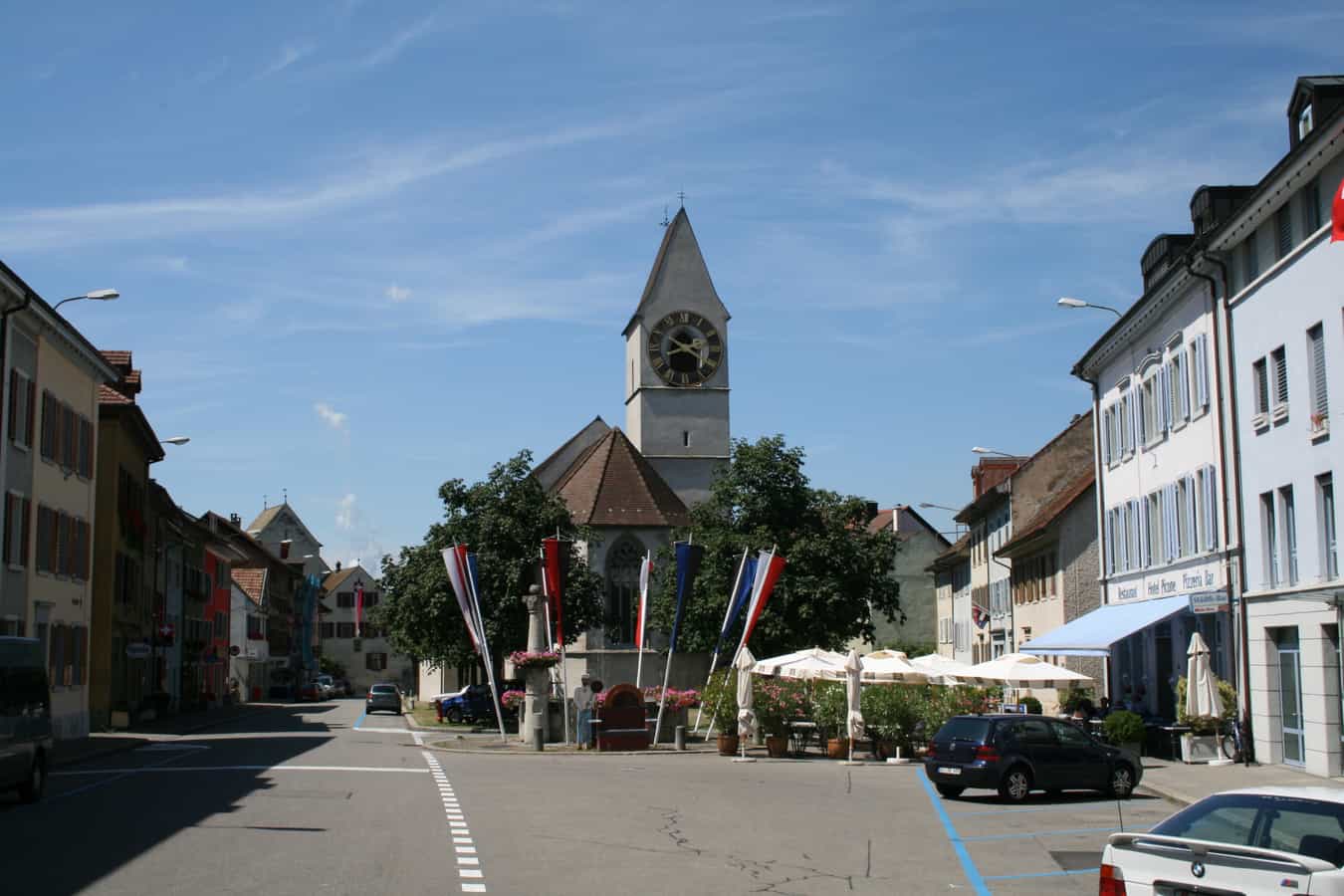 Altstadt von Klingnau, Aargau, Schweiz