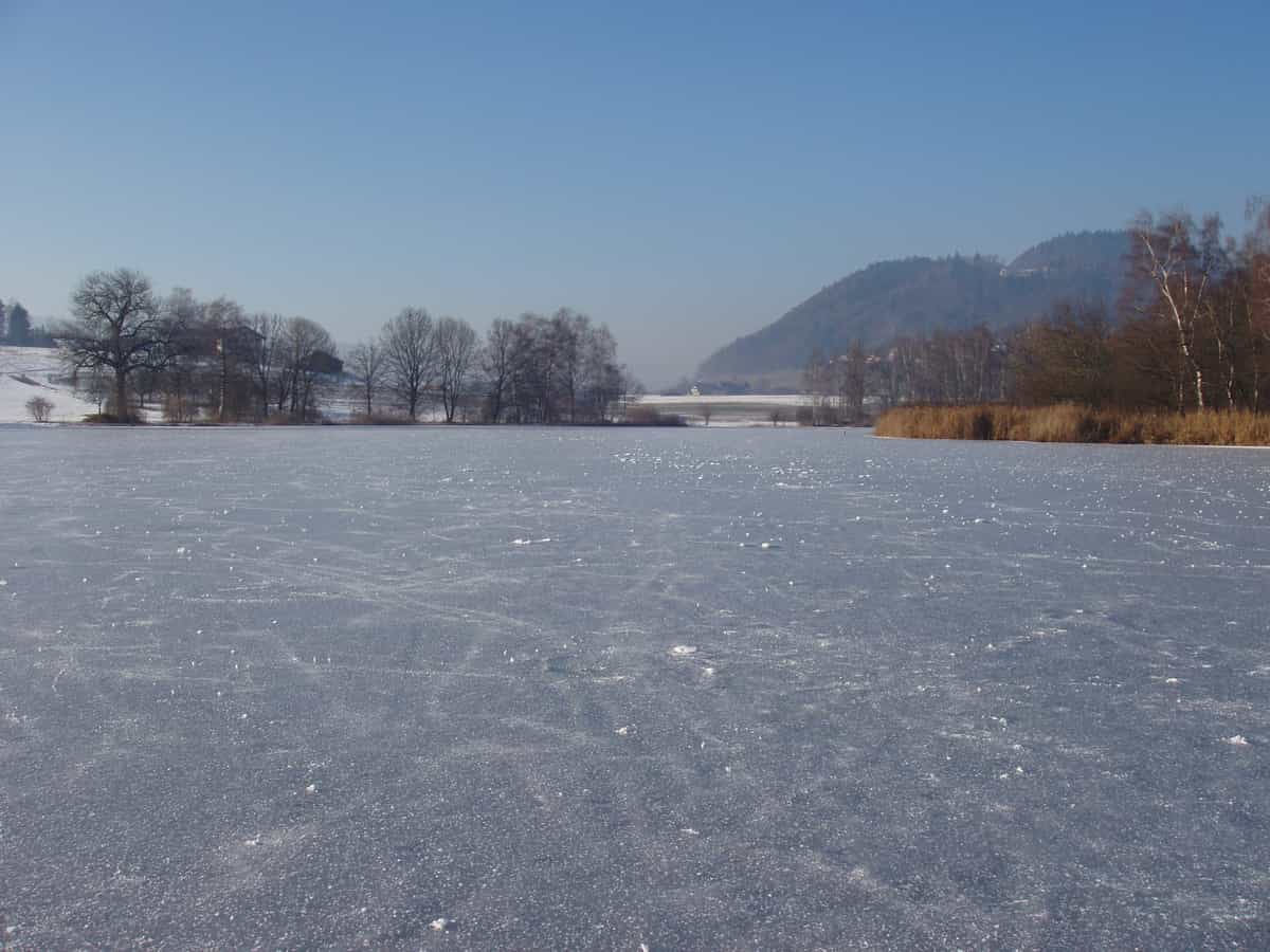 Gerzensee im Winter