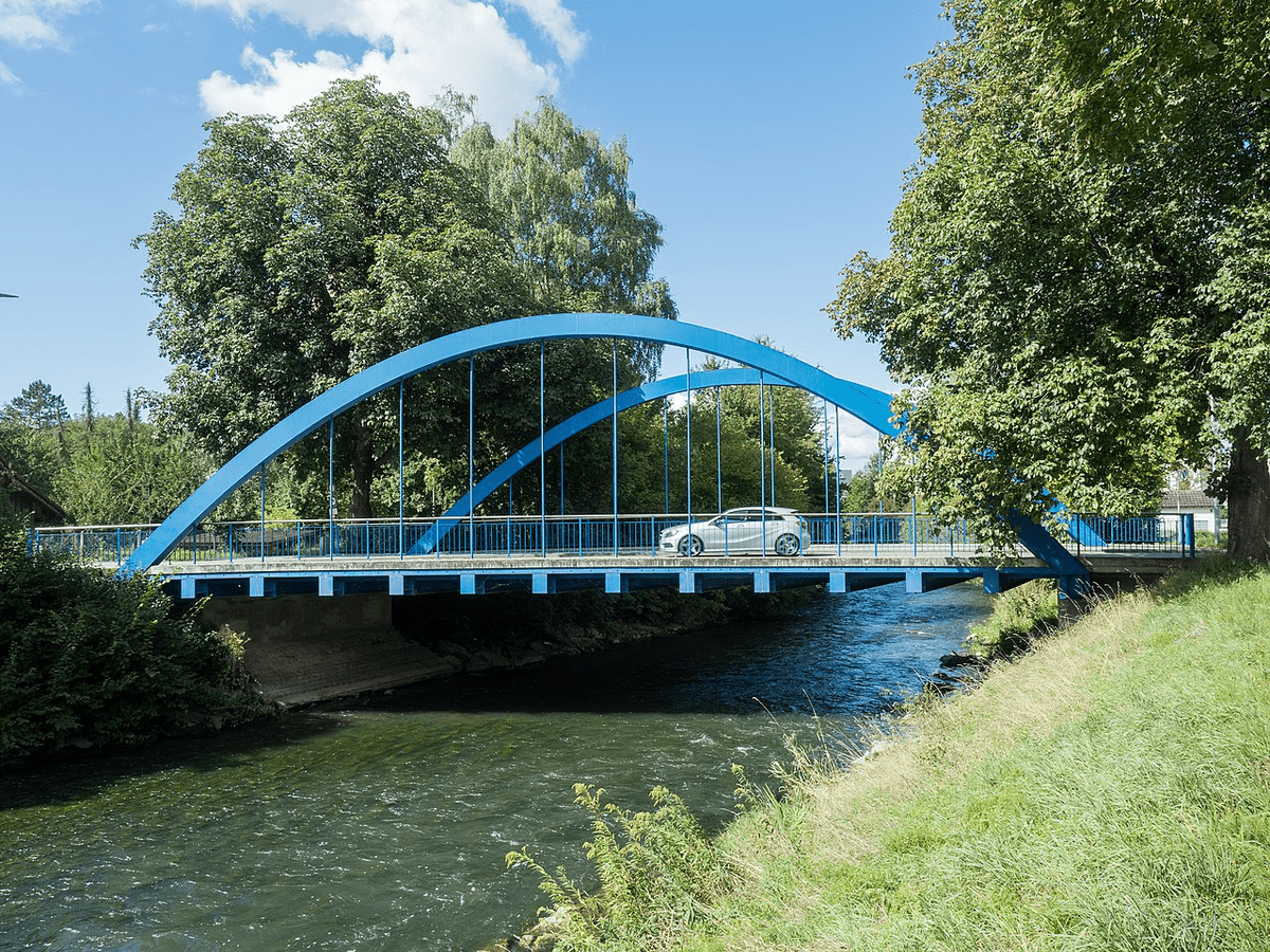 Grafschaftstrasse Brücke über die Glatt, Niederglatt ZH