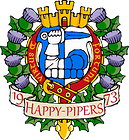 Logo 1st bagpipe band of switzerland – Happy-Pipers Lucerne