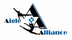 Logo Aigle-Alliance Sté de gym. FSG
