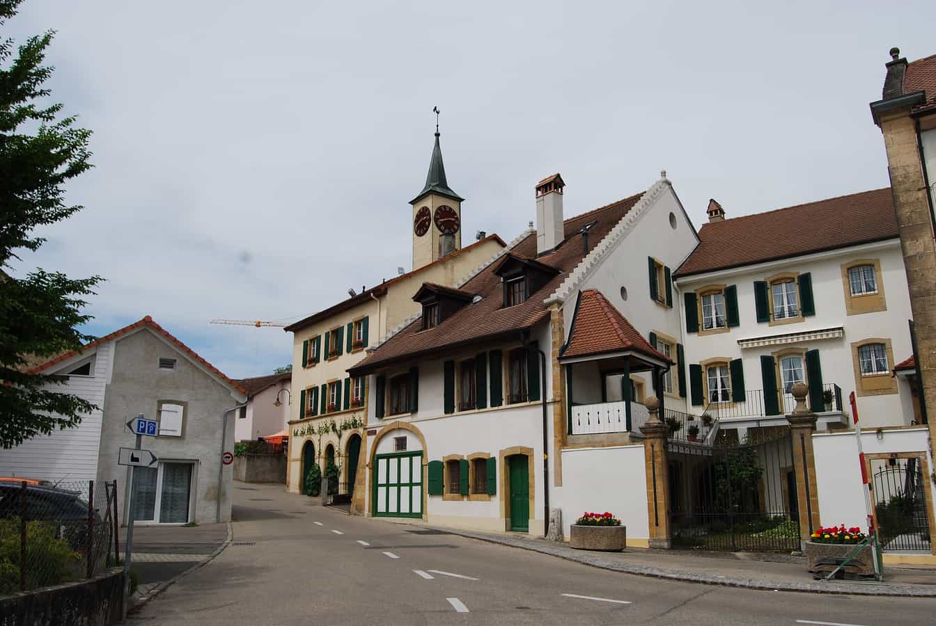 Montagny-près-Yverdon, Kanton Waadt, Schweiz
