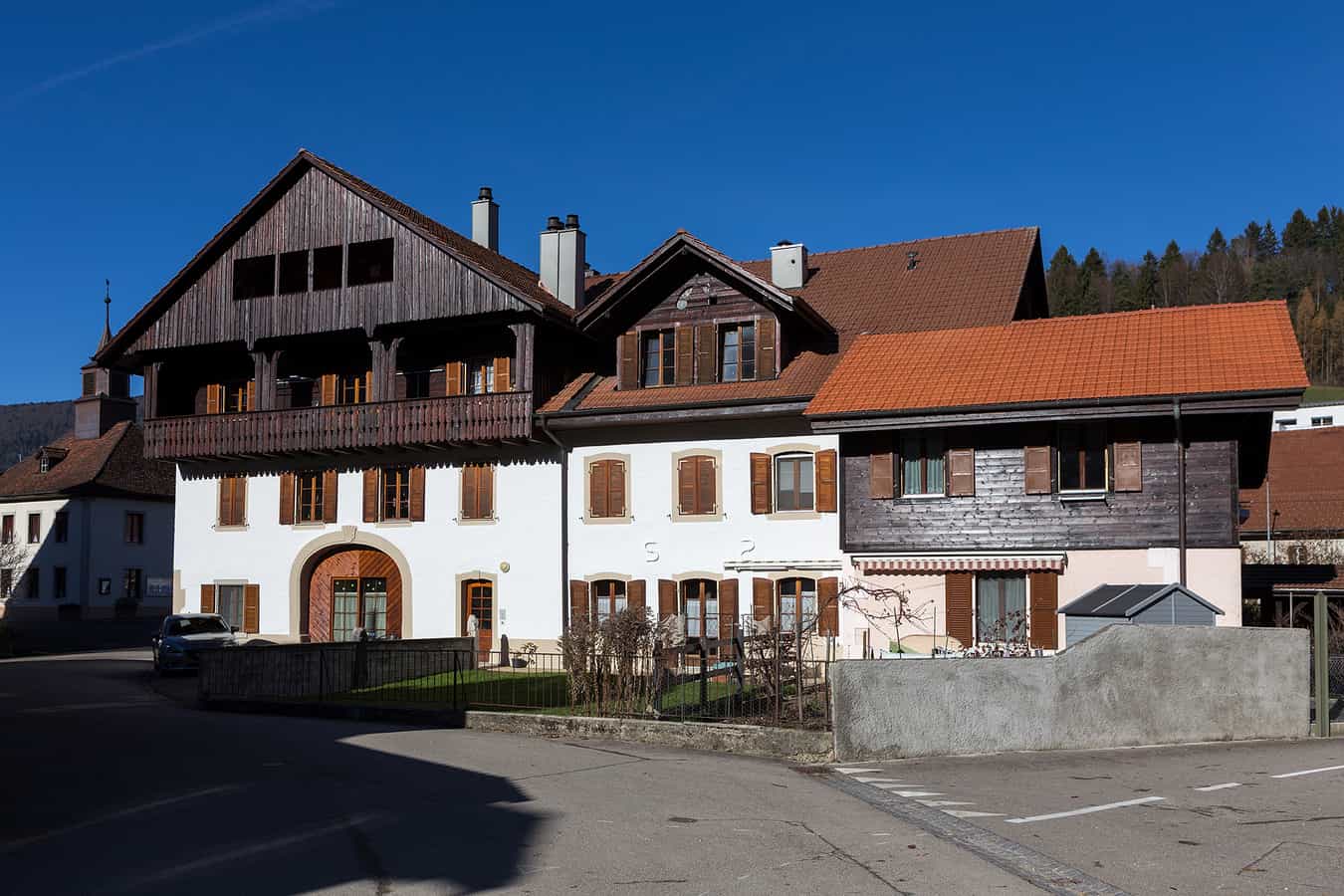 Bauernhaus in Sorvilier (BE)