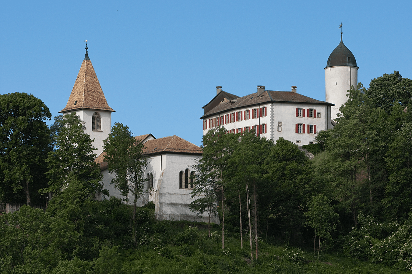 Kirche und Schloss