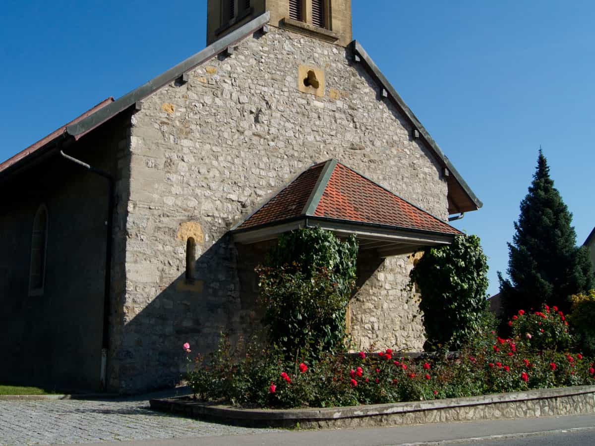 Eglise de Oulens-sous-Échallens, canton de Vaud