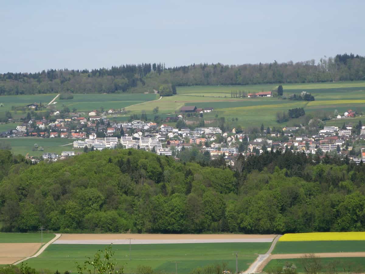 Ansicht von Nieder- und Oberrohrdorf