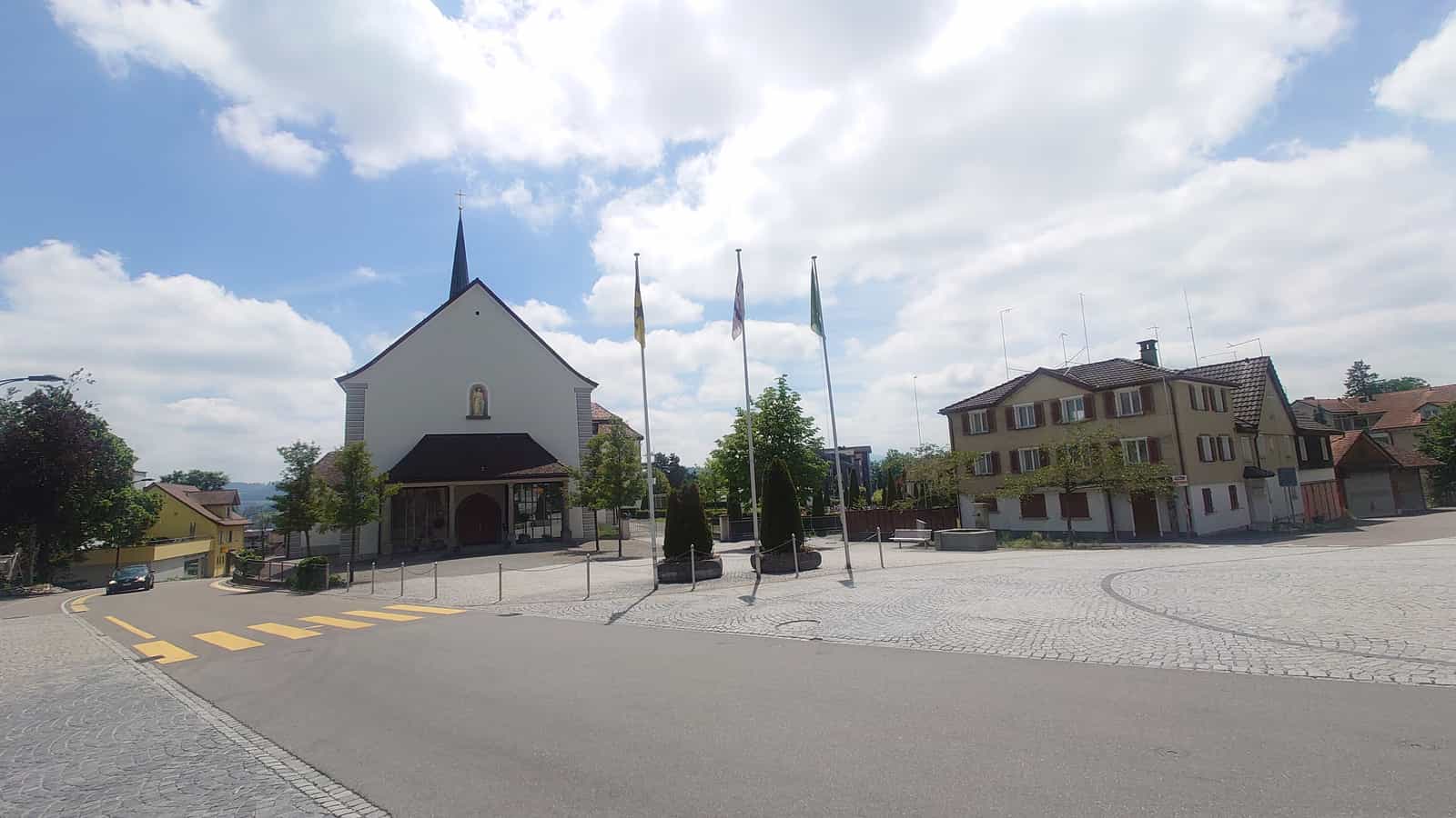 Dorfzentrum von Engelburg