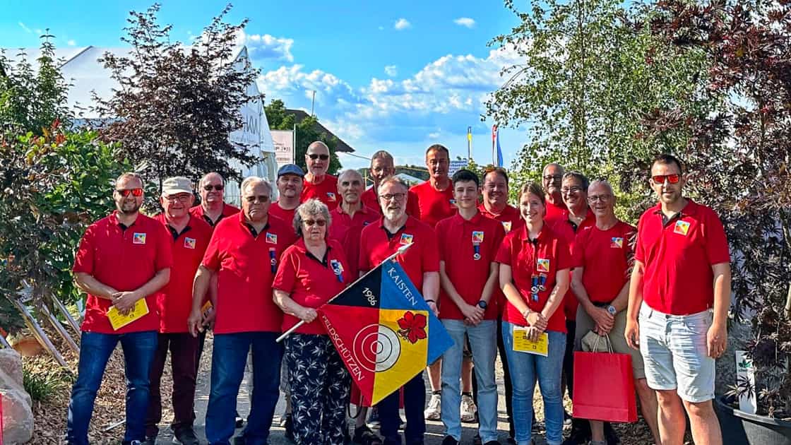 Delegation der Feldschützen Kasiten am Aargauischen Kantonalschützenfest 2023