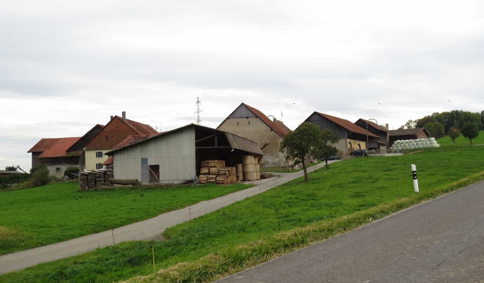 Rossenges im Kanton Waadt in der Schweiz