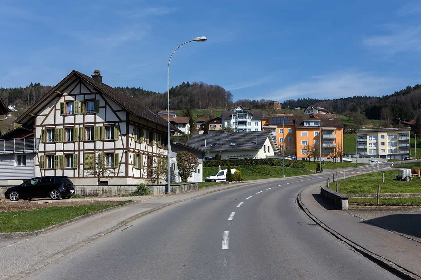 Dorfstrasse in Uffikon