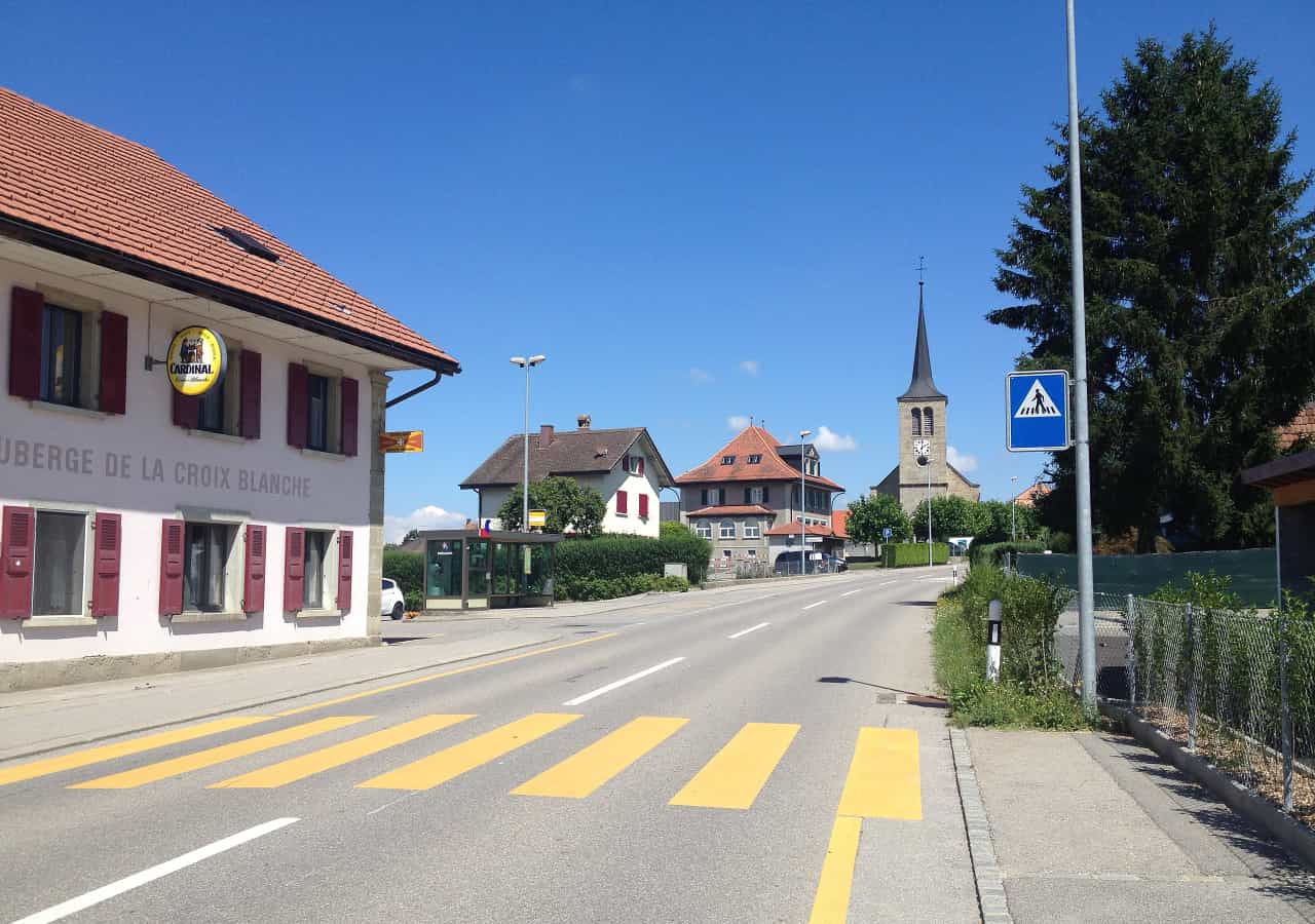 Châtonnaye, nel cantone di Friburgo, in Svizzera.