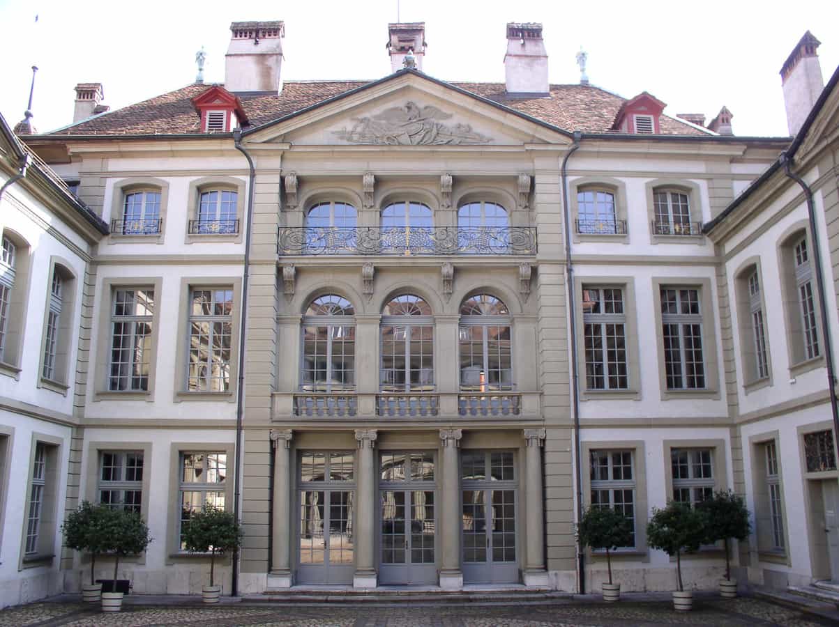 Der Erlacherhof, Sitz der Stadtberner Regierung