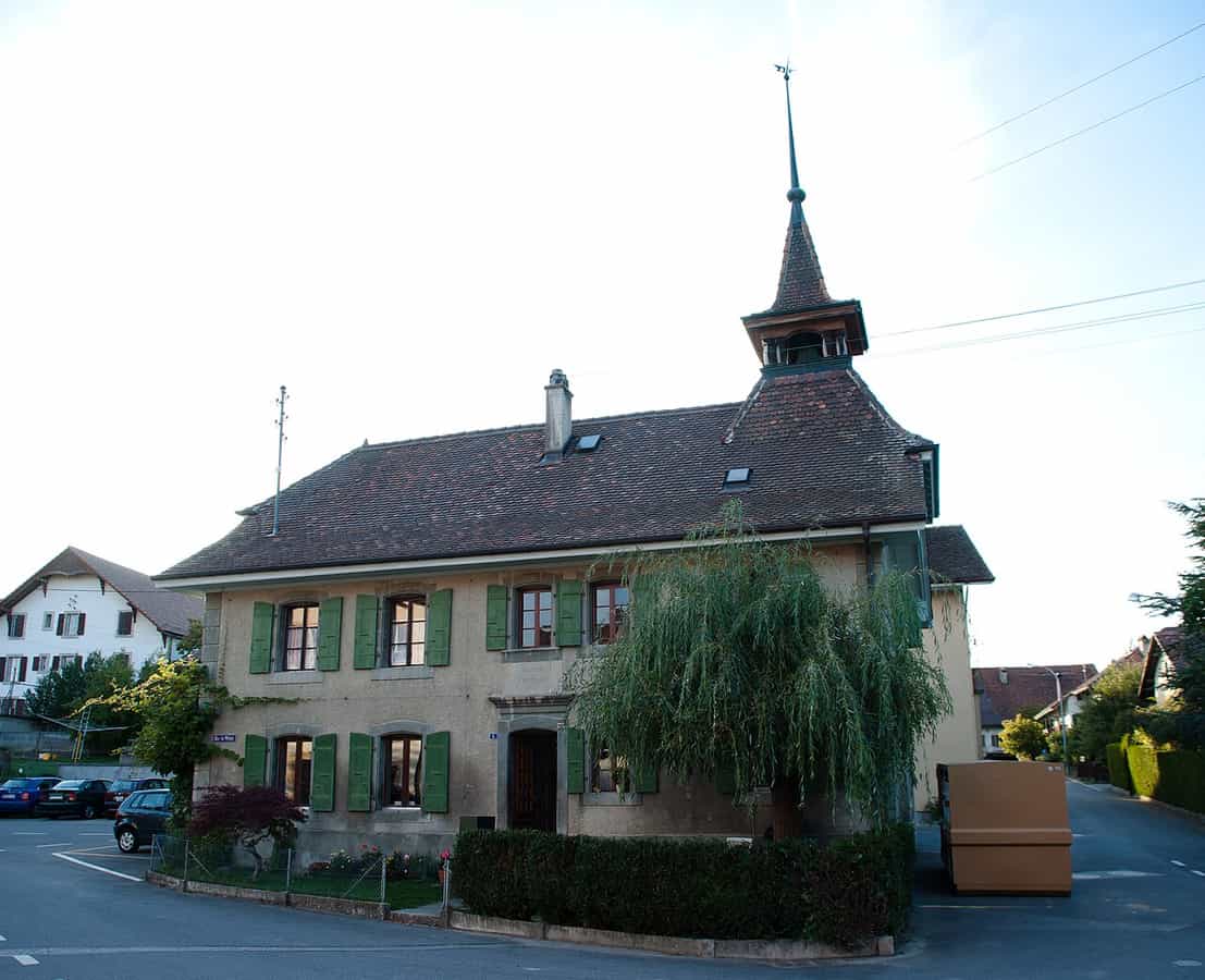 Ancienne maison de commune d'Essertines-sur-Yverdon, canton de Vaud