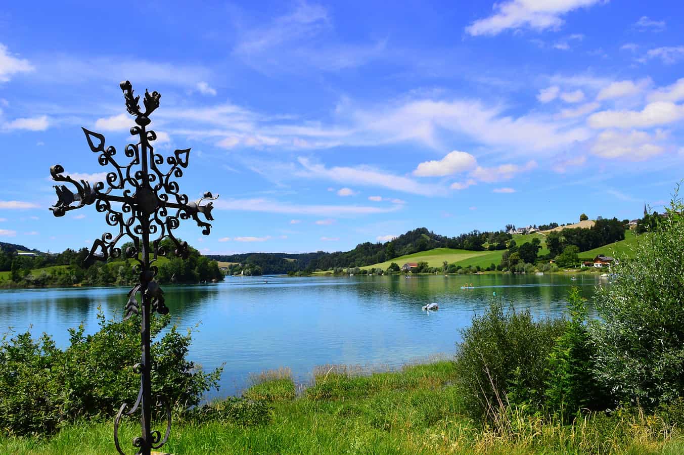 Lake Gruyère, Pont-la-Ville, Fribourg