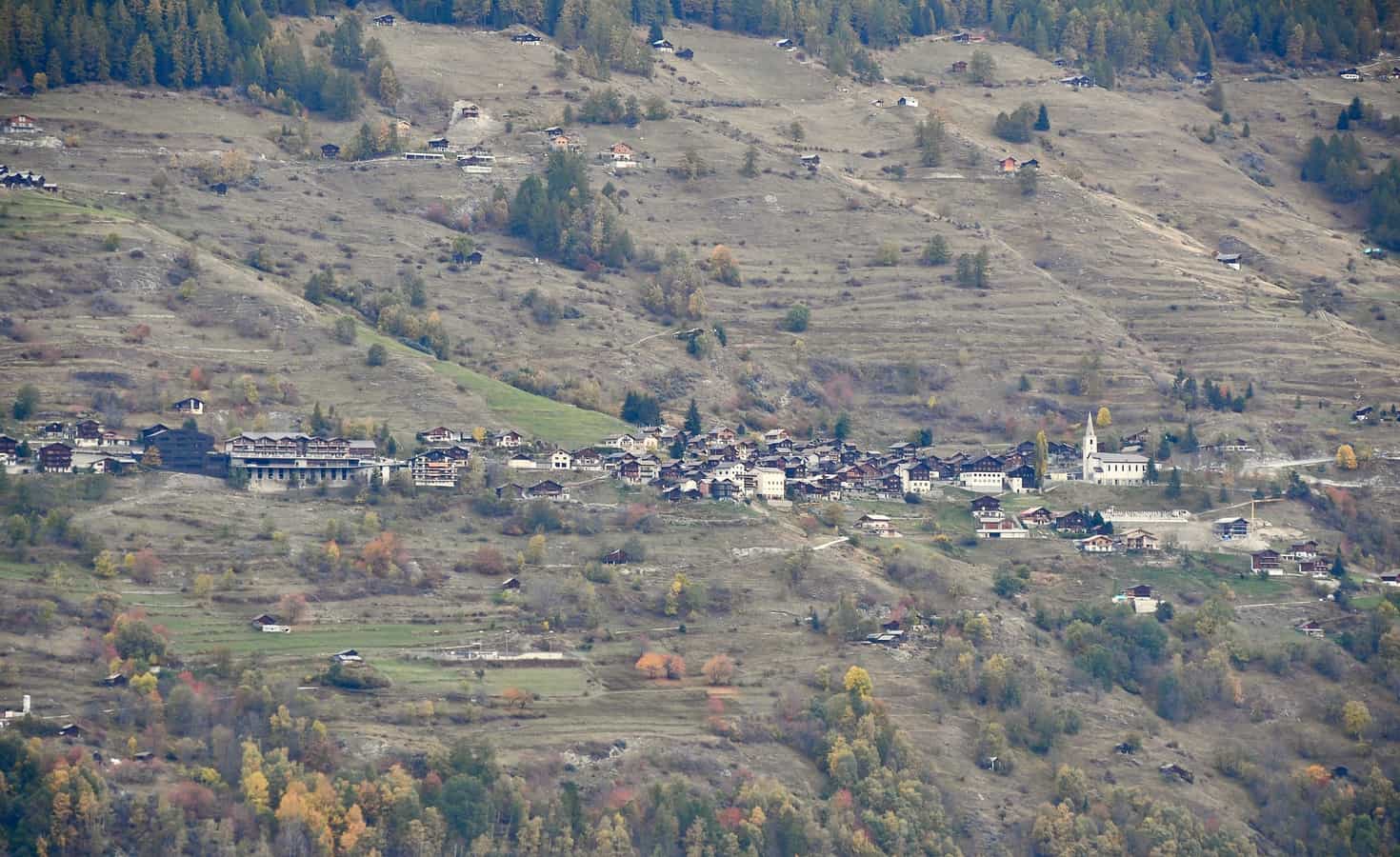 Commune de Saint-Martin en Valais, en Suisse.