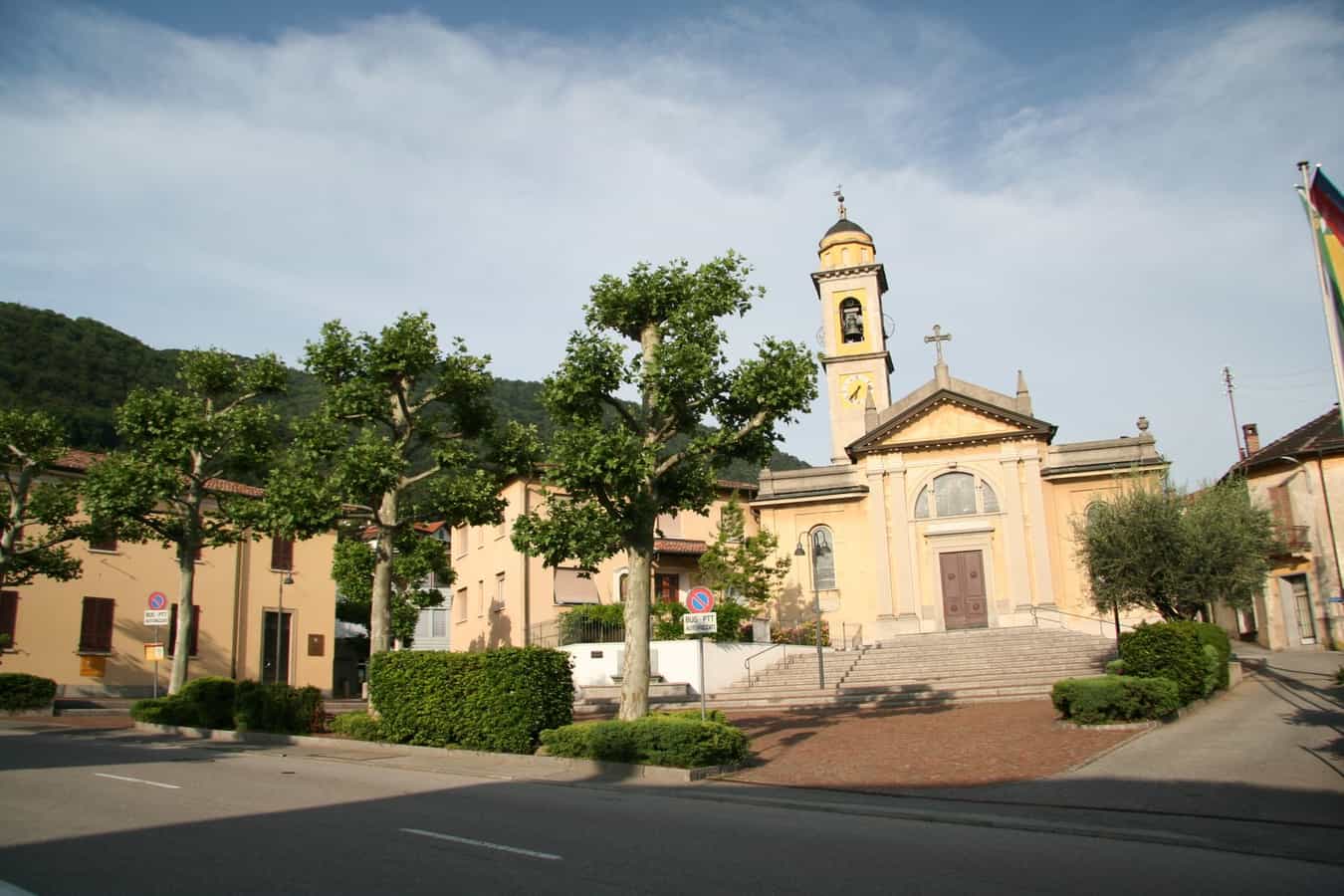 Dorfplatz in Vacallo