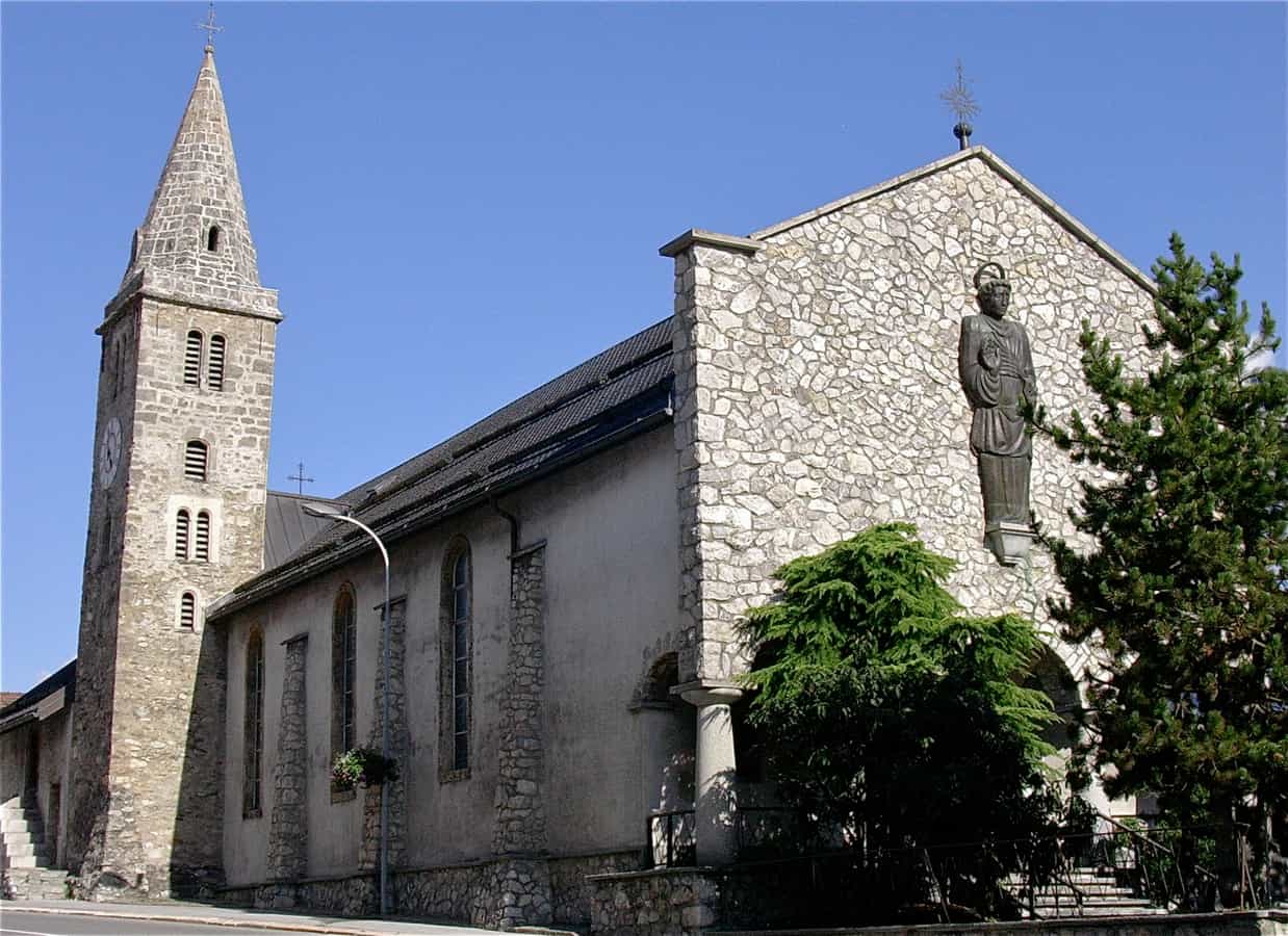 Église saint Pancrace à Grimisuat