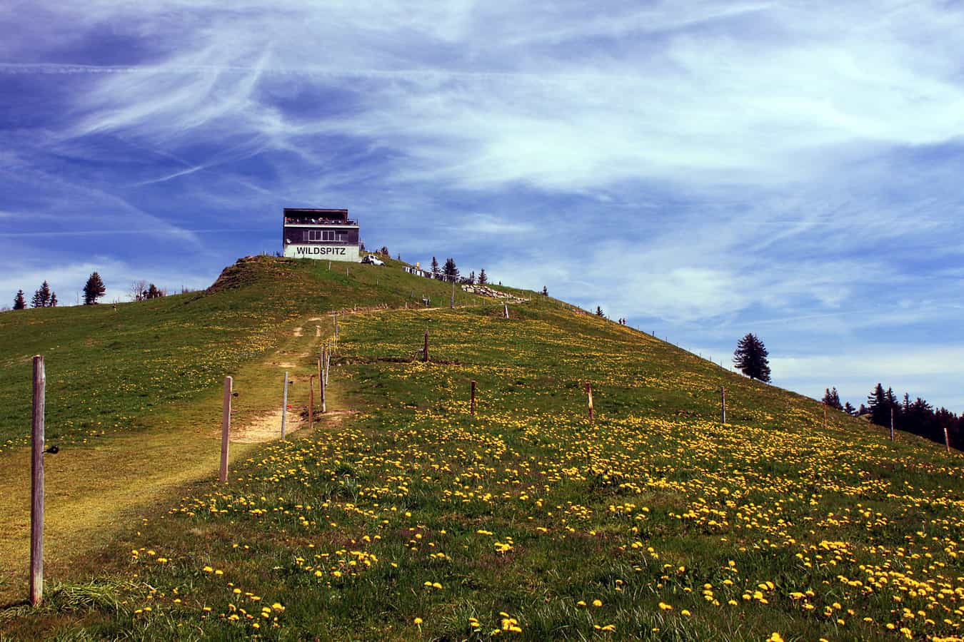 Bergrestaurant Wildspitz oberhalb Steinerberg
