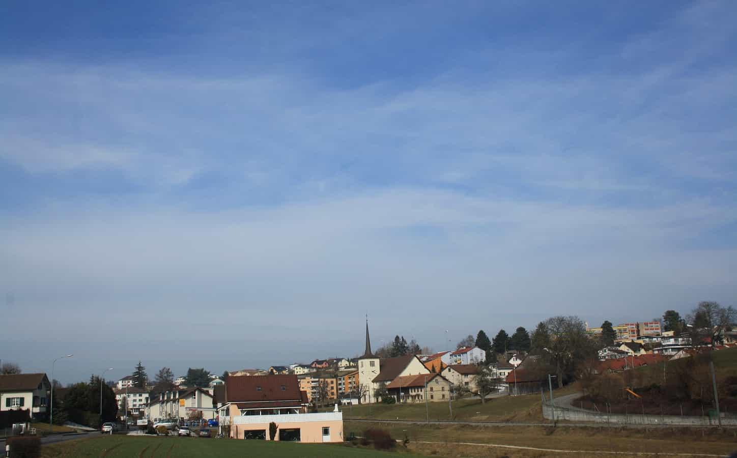 Gemeinde Courtepin, im Kanton Freiburg.